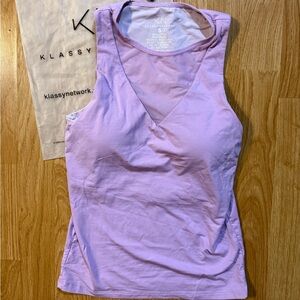 Klassy Network Women's Purple Tank Top